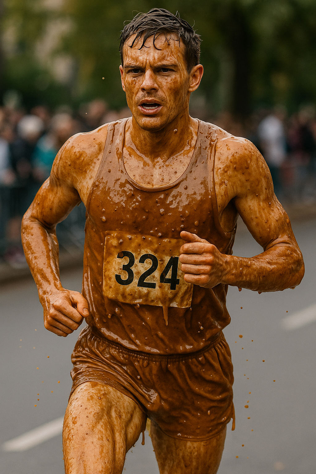 A lonely runner