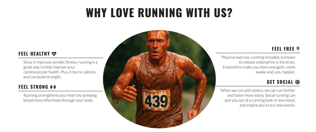A screenshot of a runner covered in gravy