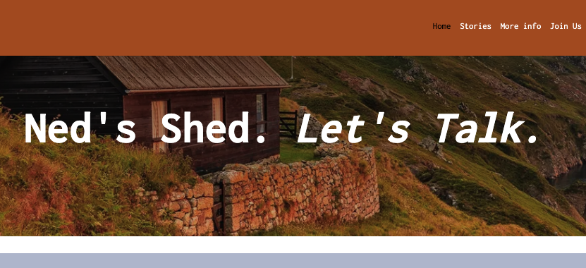 A hut on a clifftop with a view of the sea